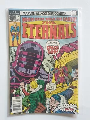 Buy THE ETERNALS Vol 1 When Gods Walked The Earth #7 JACK KIRBY Marvel Comics 1977 • 0.99£