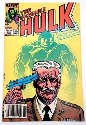 Buy Incredible Hulk #291 (1984) / Vf+ / Origin Of General Thunderbolt Ross Newsstand • 11.55£