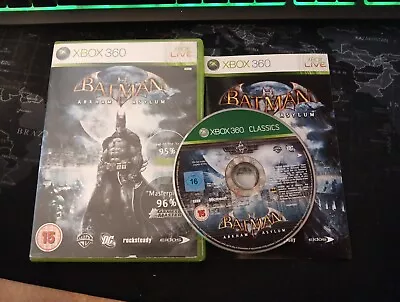 Buy Batman: Arkham Asylum (Microsoft Xbox 360, 2009) Complete With Manual • 3.99£