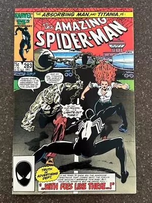 Buy Amazing Spider-Man #283 Absorbing Man, Titania Appearance NM • 7.78£