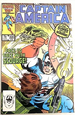 Buy Captain America. # 320. 1st Series. August 1986.  Paul Neary-art.  Vfn 8.0. • 5.99£