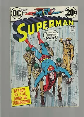 Buy Superman #265 (July 1973, DC) FN 6.0 Julius Schwartz And Curt Swan 20 Cent Cover • 11.65£