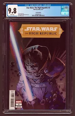 Buy Star Wars The High Republic #3 Variant 1:25 CGC 9.8 NM/MT WP 2021 Marvel Comics • 73.87£