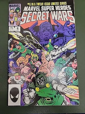 Buy Marvel Super-Heroes Secret Wars #6 - Dr. Doom Galactus 1984 Comics • 11.65£