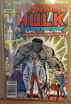 Buy The Incredible Hulk #324 Marvel 1986 Return Of The Grey Hulk VF/NM • 23.29£
