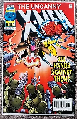 Buy THE UNCANNY X-MEN #333 (1996) 1ST FULL APPEARANCE OF BASTION  X-MEN 97 Marvel  • 9.32£