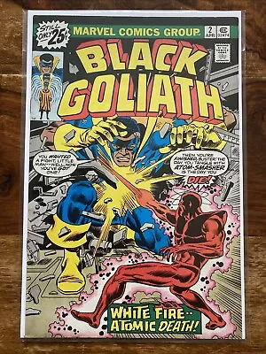 Buy Black Goliath 2. 1976. “White Fire, Atomic Death”. Origin Story. Key Issue. VFN- • 2.99£
