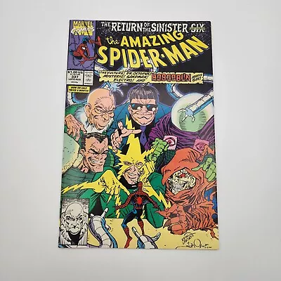 Buy Amazing Spider-Man #337 Marvel 1990 1st FULL SINISTER SIX II • 11.65£