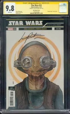 Buy Star Wars 53 CGC SS 9.8 Lupita Nyong'o Reis Variant 11/18 • 232.97£