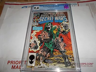 Buy Marvel Super-heroes Secret Wars #10 Cgc 9.4 Dr. Doom Cover • 58.25£