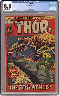 Buy Thor #200 CGC 8.0 1972 1223112009 • 62.91£