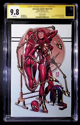 Buy Amazing Spider-Man #10 Mark Brooks Virgin Variant CGC 9.8 - Signed • 125.81£