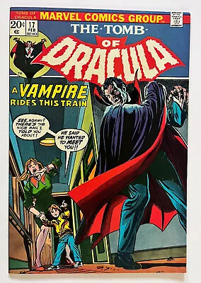 Buy The Tomb Of Dracula #17/ Marvel Comics, 1974/  Death Rides The Rails.  • 23.30£