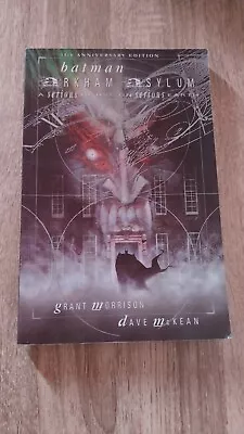Buy Batman: Arkham Asylum 15th Anniversary Edition Graphic Novel By Grant Morrison • 5£