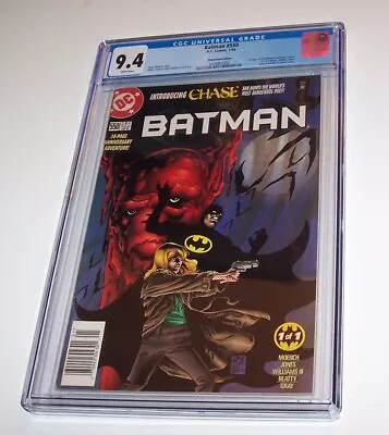 Buy Batman #550 - DC 1998 Modern Age Issue - CGC NM 9.4 - Newsstand Edition • 38.90£