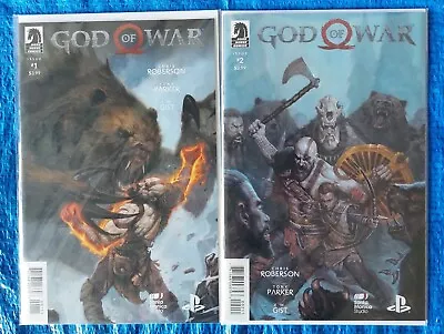 Buy GOD OF WAR Issue #1 - 2 Video Game Addaptation Dark Horse Comics Lot 2018 Rare • 22.48£