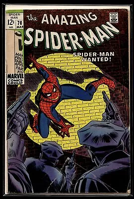 Buy 1969 Amazing Spider-Man #70 Cut Cover Marvel Comic • 23.29£