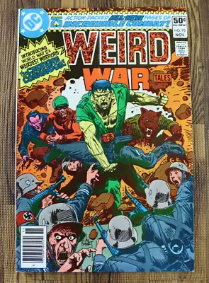 Buy 1980 DC Weird War Tales #93 1st Appearance Of The Creature Commandos FN/FN+ • 177.07£