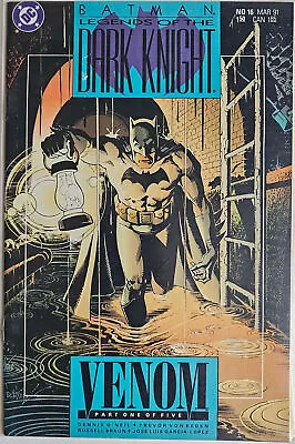 Buy Batman: Legends Of The Dark Knight #16 - Vol. 1 (03/1991) VF/NM - DC • 7.92£