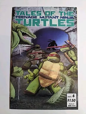 Buy Tales Of The Teenage Mutant Ninja Turtles #6 1st Appearance Of Leatherhead! 1988 • 15.53£