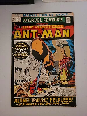 Buy Marvel Feature 4  1st Solo Ant-Man Bronze Age First Appearance  • 20.58£