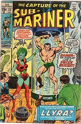 Buy Sub-Mariner #32 1st Appearance Llyra! Marvel 1970 • 11.65£