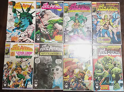 Buy The Toxic Avenger Set #1-8 Marvel Comics 1991 Avg VF+ • 93.19£