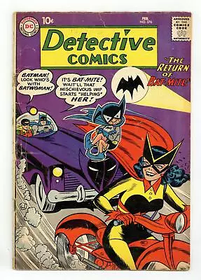 Buy Detective Comics #276 GD 2.0 1960 2nd App Bat-Mite • 116.49£