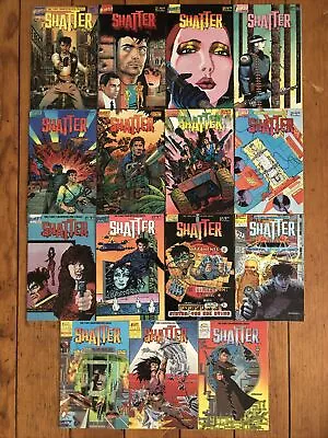 Buy Shatter #1-14 + Special (1985 First Comics) 1st Computerized Comic FULL RUN NEW • 38.82£