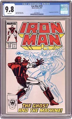 Buy Iron Man #219D CGC 9.8 1987 4267292017 1st App Ghost • 163.09£