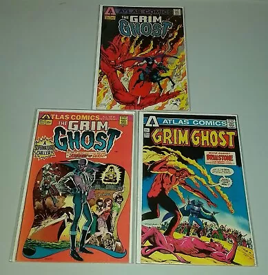 Buy Grim Ghost #1-3 Atlas Comics 1975 Set (3) • 19.99£