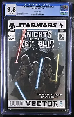 Buy Star Wars Knights Of The Old Republic KOTOR 25 CGC 9.6 Newsstand Dark Horse 2008 • 77.66£