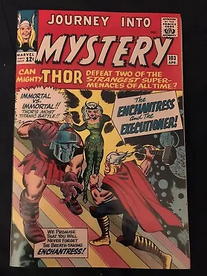 Buy JOURNEY INTO MYSTERY #103 (1964)1st Enchantres Coverless With HQ Facsimile Cover • 60.56£