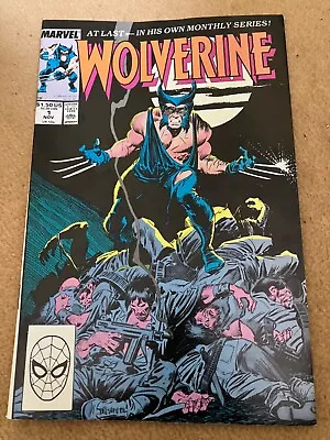 Buy Wolverine #1 Marvel Comics 1988 - 1st Wolverine As Patch • 30£