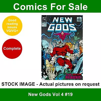 Buy DC New Gods Vol 4 #19 Comic - VG/VG+ 01 August 1990 • 2.49£