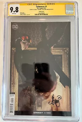 Buy Catwoman #9 / Artgerm Variant / CGC 9.8 SS Signed / Batman / DC Comics • 120.59£