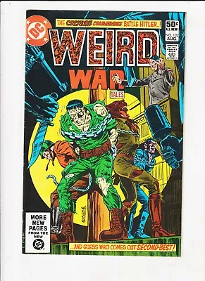 Buy Weird War Tales #102 DC WAR COMIC 1982 Creature Commandos G.I. Robot/ VS HITLER • 15.56£