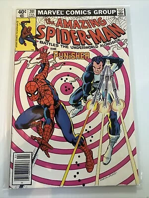 Buy Amazing Spider-man #201 NM 1980 Punisher/newsstand Edition • 38.82£