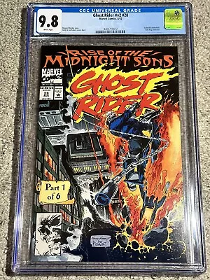 Buy Ghost Rider #28 CGC 9.8 1992 First Midnight Sons! • 93.19£