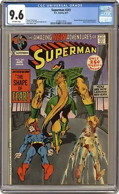 Buy Superman #241 CGC 9.6 1971 3776217019 • 240.75£