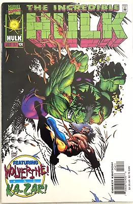 Buy The Incredible Hulk # 454. 1st Series.  Marvel Comics. Jan. 1997.  Vfn+ 8.5 • 3.59£