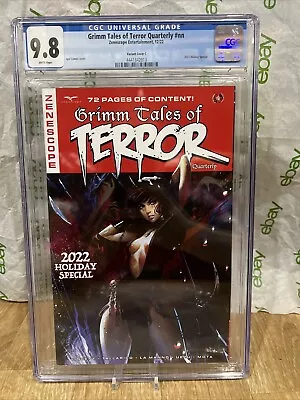 Buy Grimm Fairy Tales Tales Of Terror  8 Holiday Special  Igor Cgc 9.8 Graded • 31.06£