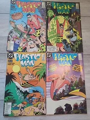 Buy Plastic Man Comics Bundle 1-4. 4 Issue Mini Series.  • 10£