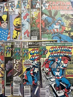 Buy Captain America Comic Lot #262,263,266,270,276,280,298,300,330,336 VG To VF • 15.53£