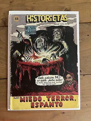 Buy Beware Terror Tales #8 Mexican Edition Incredibly Rare.. Pre Code Horror Foreign • 252.40£