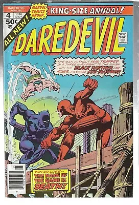 Buy Daredevil King-size Annual #4 Marvel Comics 1976 9.2/nm- Cgc It!! • 8.52£