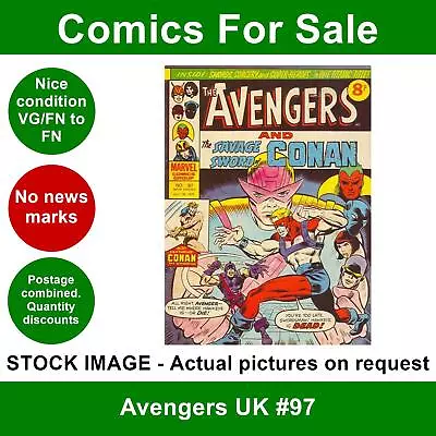 Buy Avengers UK #97 Comic - VG/FN Clean 26 July 1975 - Marvel UK • 5.99£