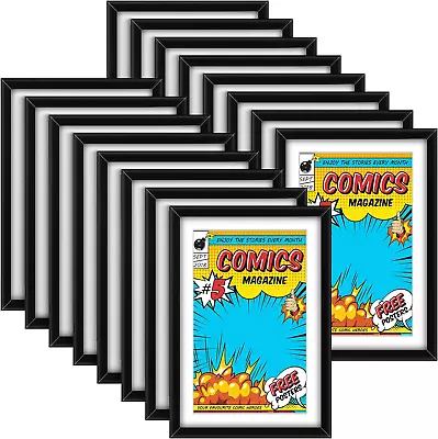 Buy 16 Pack Comic Book Frame Comic Book Wall Display Mounted Storage Picture Frames • 75.48£