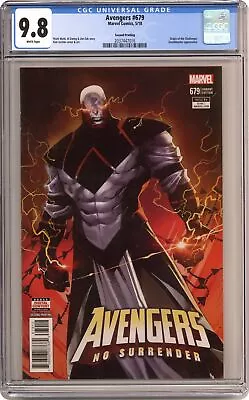 Buy Avengers #679D Jacinto Variant 2nd Printing CGC 9.8 2018 2037447016 • 64.46£