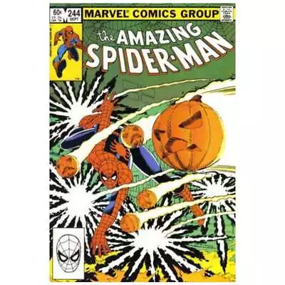 Buy Amazing Spider-Man #244 - 1963 Series Marvel Comics NM Minus [z  • 50.98£
